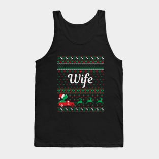 Christmas Wife Gifts | Ugly Christmas Gifts Tank Top